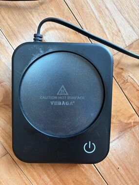 VIBRAGA Electric Hot Plate — Black